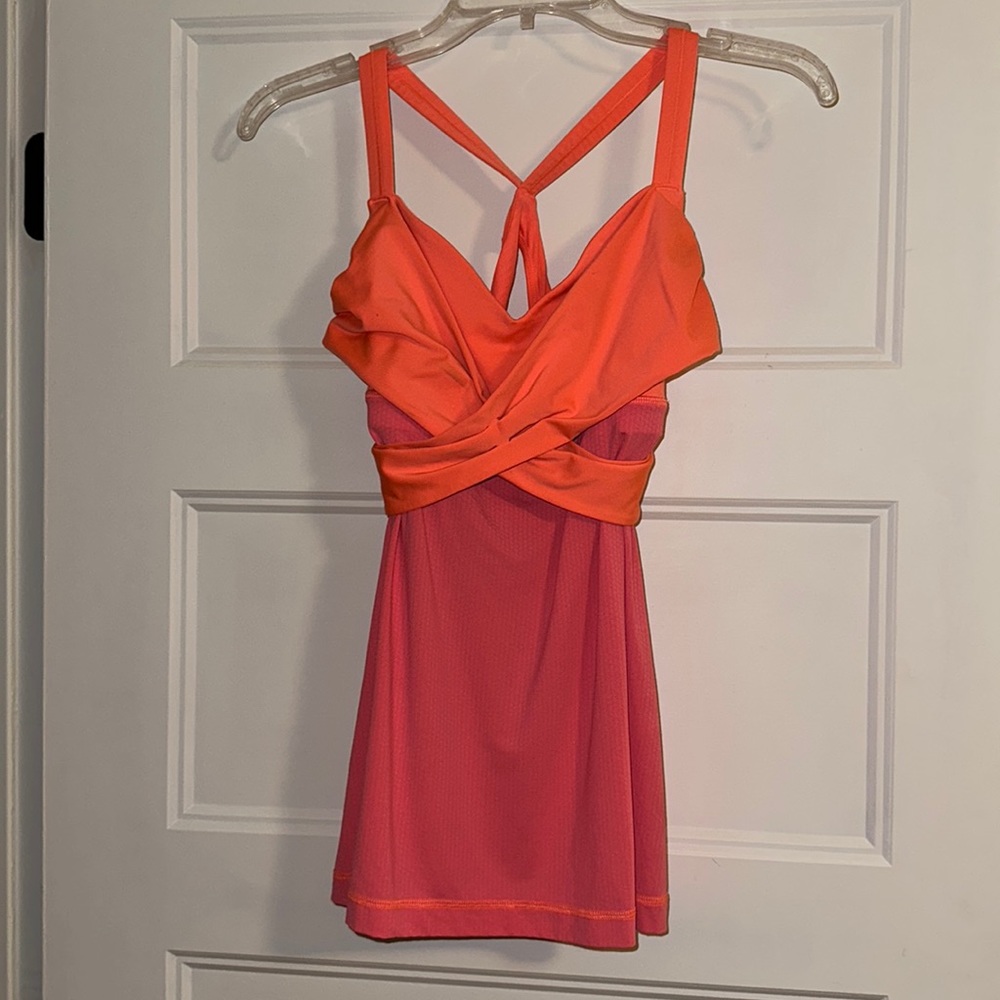 Racerback cutout tank